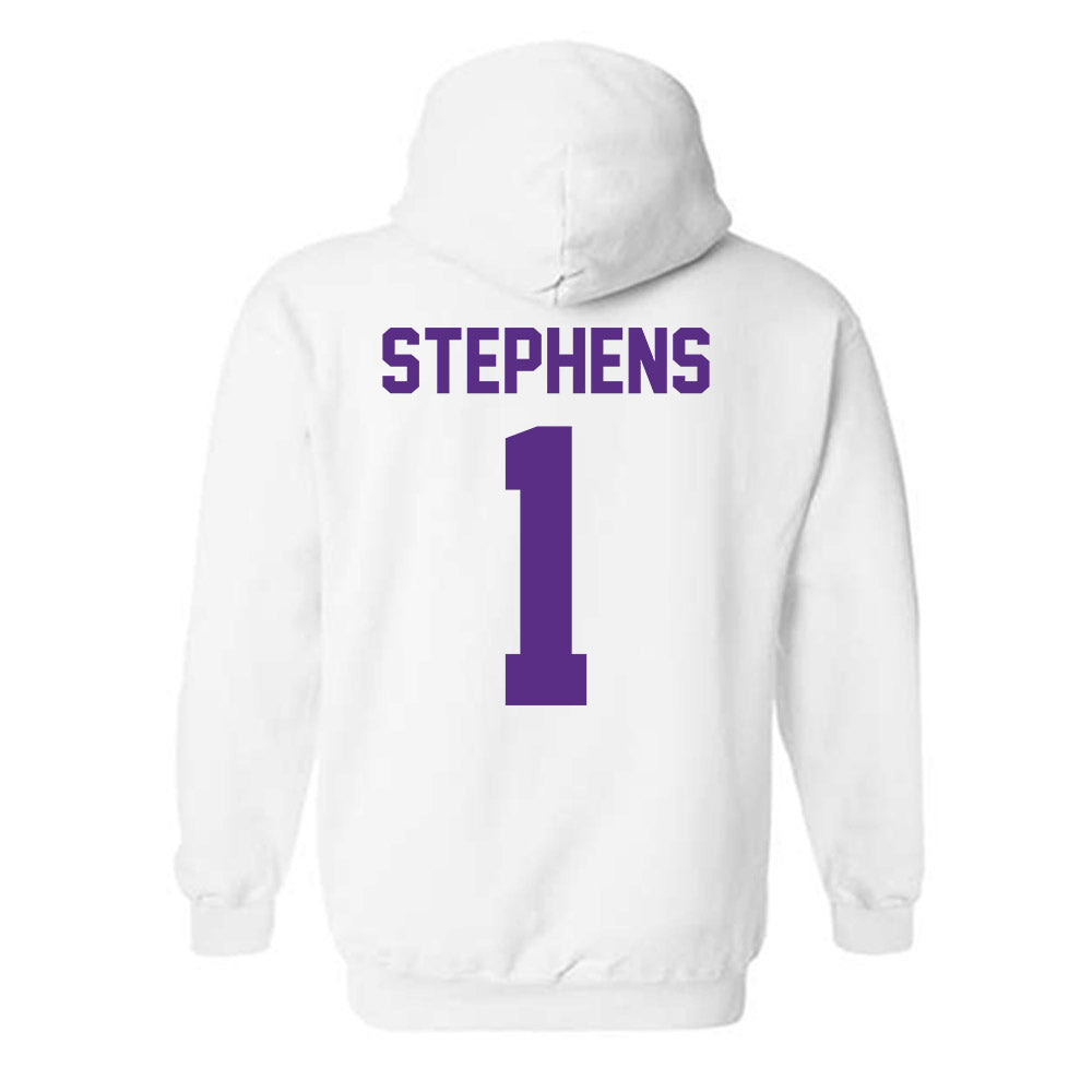 Furman - NCAA Football : Vernon Stephens - Classic Shersey Hooded Sweatshirt-1