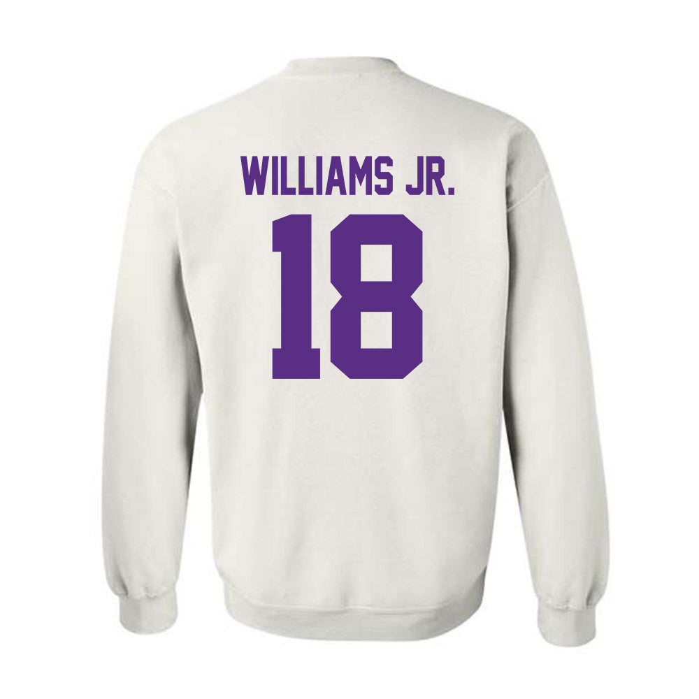 Furman - NCAA Football : Jerrod Williams Jr. - Classic Shersey Crewneck Sweatshirt-1