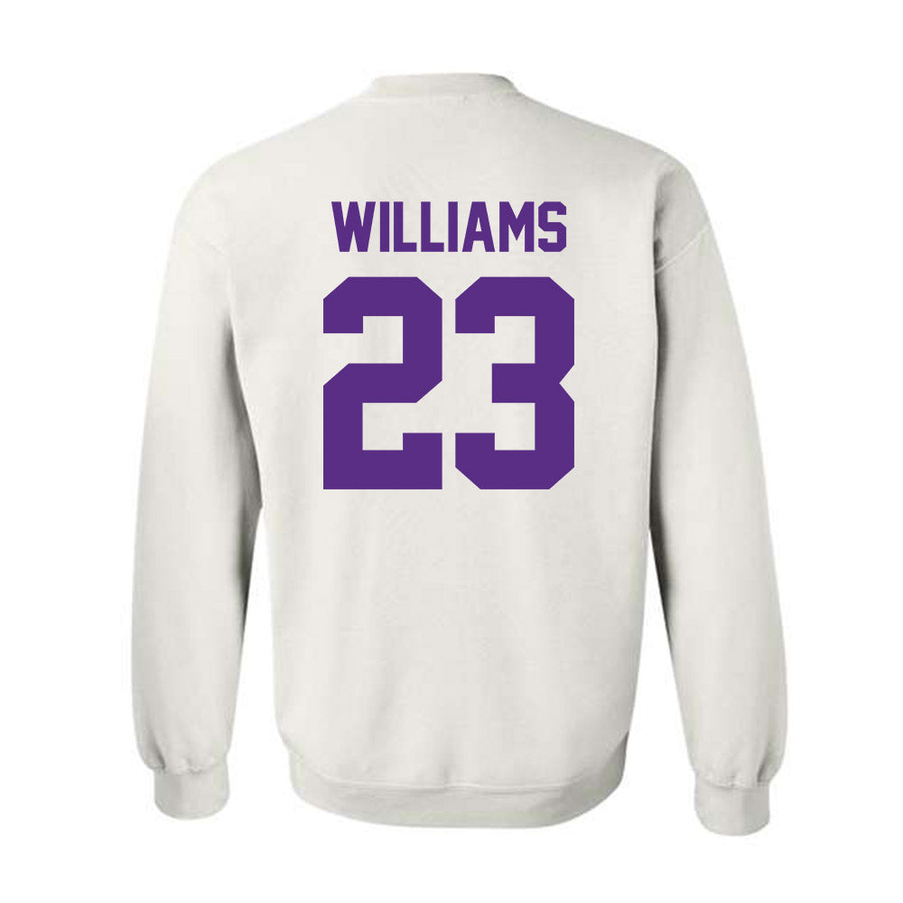 Furman - NCAA Football : Trae Williams - Classic Shersey Crewneck Sweatshirt-1