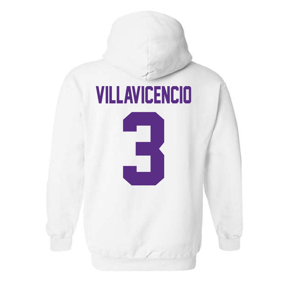 Furman - NCAA Men's Soccer : David Villavicencio - Classic Shersey Hooded Sweatshirt-1