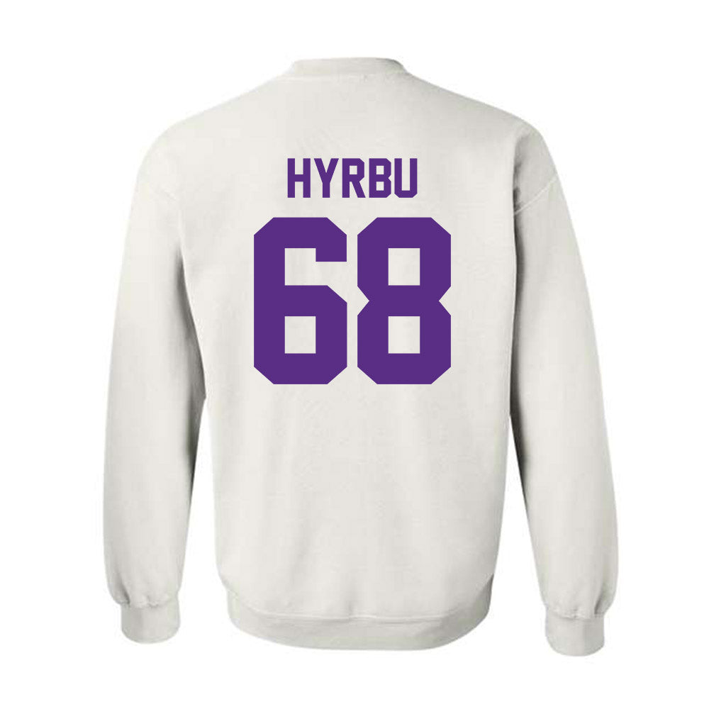 Furman - NCAA Football : Tim Hyrbu - Classic Shersey Crewneck Sweatshirt-1