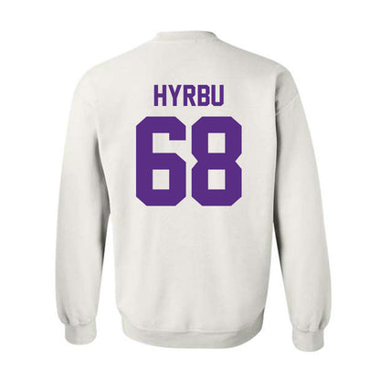 Furman - NCAA Football : Tim Hyrbu - Classic Shersey Crewneck Sweatshirt-1