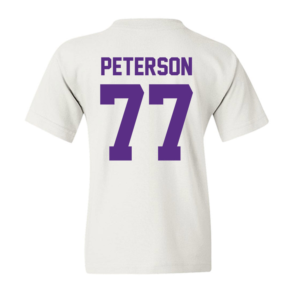 Furman - NCAA Football : Parker Peterson - Classic Shersey Youth T-Shirt-1