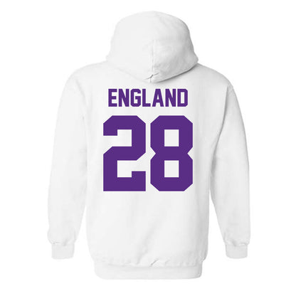 Furman - NCAA Women's Soccer : Alyssa England - Classic Shersey Hooded Sweatshirt-1