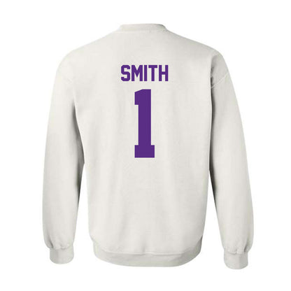 Furman - NCAA Football : Trey Smith - Classic Shersey Crewneck Sweatshirt-1