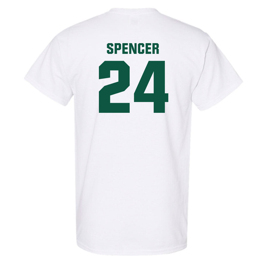 William & Mary - NCAA Men's Basketball : Kaleb Spencer - T-Shirt-1