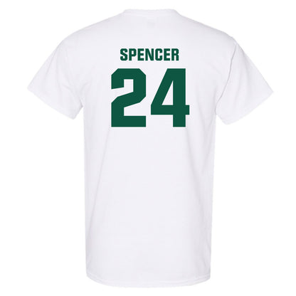 William & Mary - NCAA Men's Basketball : Kaleb Spencer - T-Shirt-1