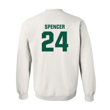 William & Mary - NCAA Men's Basketball : Kaleb Spencer - Crewneck Sweatshirt-1