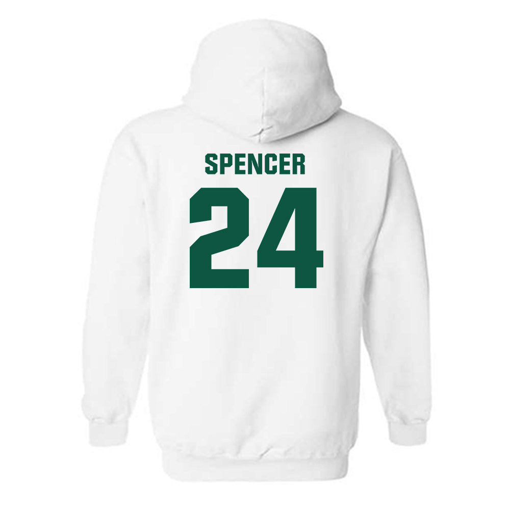 William & Mary - NCAA Men's Basketball : Kaleb Spencer - Hooded Sweatshirt-1