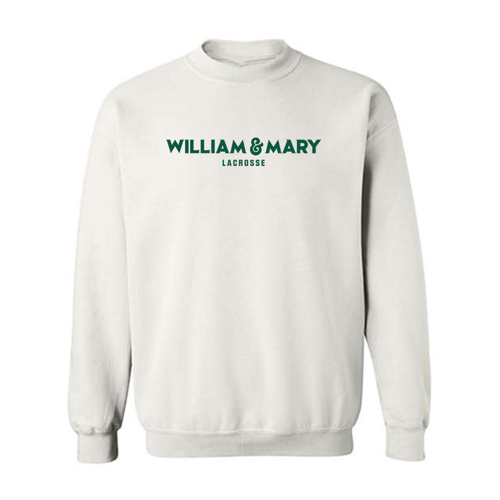 William & Mary - NCAA Women's Lacrosse : Margaret Jacob - Crewneck Sweatshirt-0