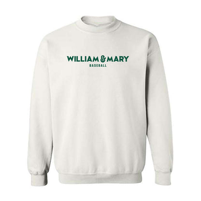 William & Mary - NCAA Baseball : Tom Bourque - Crewneck Sweatshirt-0