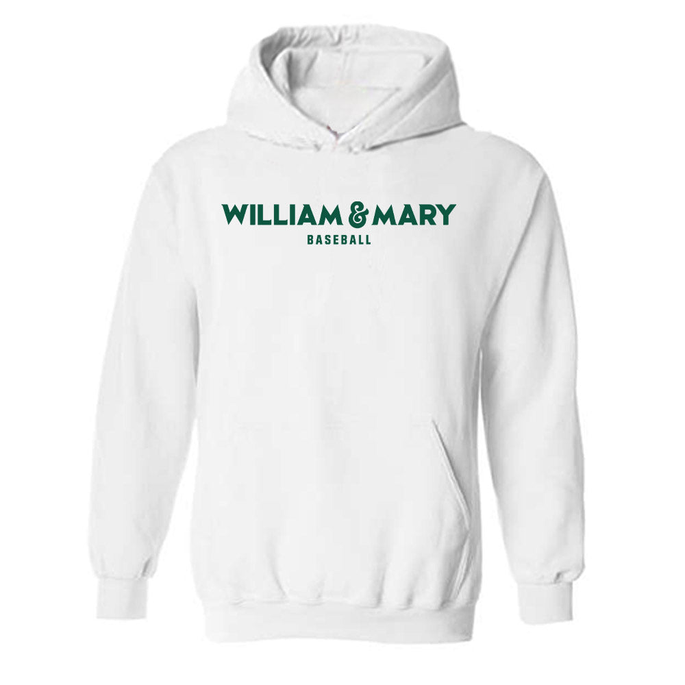William & Mary - NCAA Baseball : Chase Ecker - Hooded Sweatshirt-0
