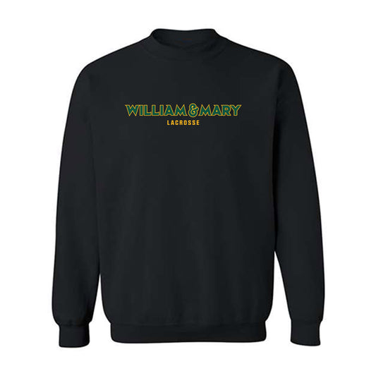William & Mary - NCAA Women's Lacrosse : Margaret Jacob - Crewneck Sweatshirt-0