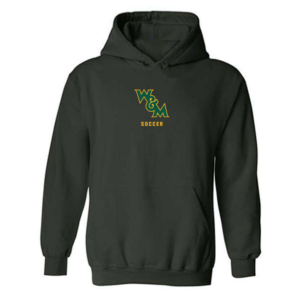 William & Mary - NCAA Men's Soccer : Devin Cooper - Hooded Sweatshirt-0