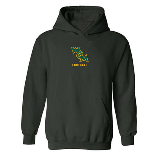 William & Mary - NCAA Football : Xavier Glass - Hooded Sweatshirt