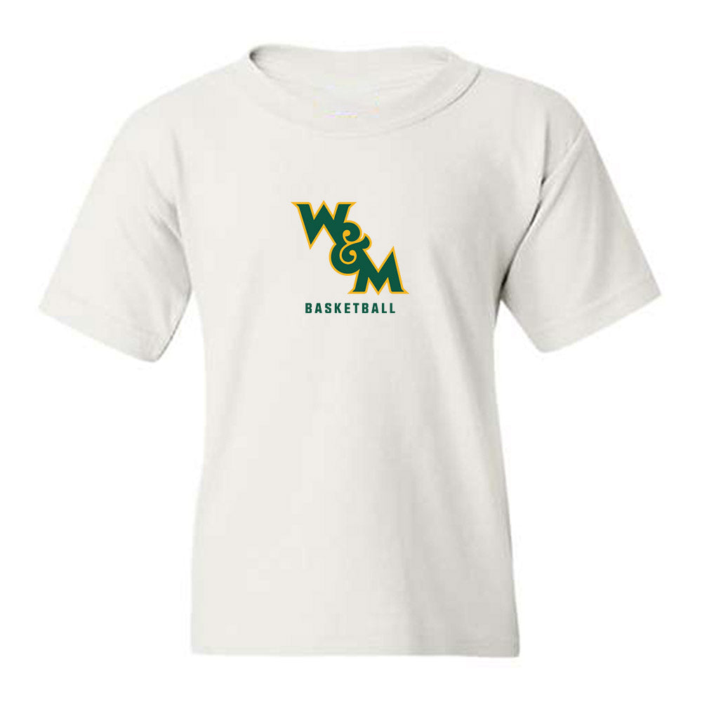 William & Mary - NCAA Men's Basketball : Kyle Pulliam - Youth T-Shirt-0