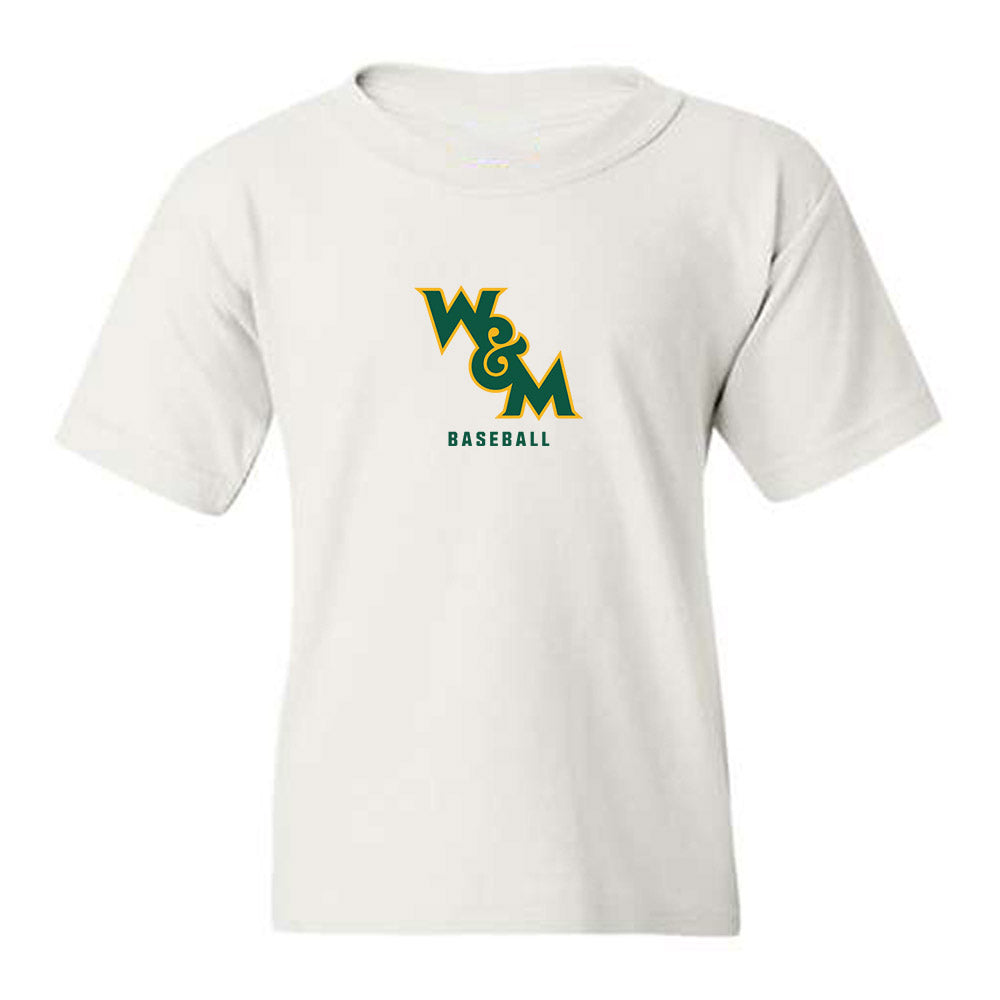 William & Mary - NCAA Baseball : Chase Ecker - Classic Shersey Youth T-Shirt-0
