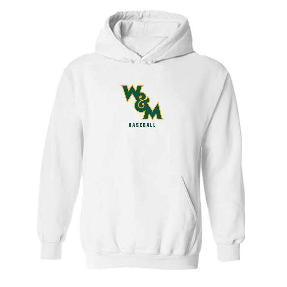 William & Mary - NCAA Baseball : Jackson Woolwine - Classic Shersey Hooded Sweatshirt-0