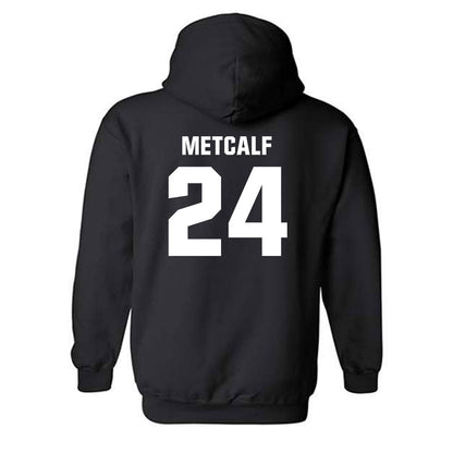 UNC Charlotte - NCAA Women's Soccer : Allie Metcalf - Classic Shersey Hooded Sweatshirt-1