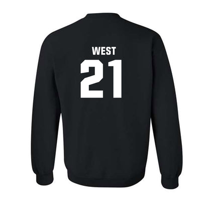 UNC Charlotte - NCAA Football : Maddox West - Classic Shersey Crewneck Sweatshirt-1