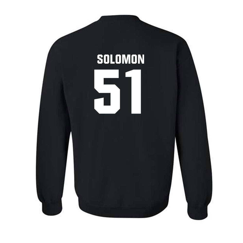UNC Charlotte - NCAA Football : Jamarrion Solomon - Classic Shersey Crewneck Sweatshirt-1