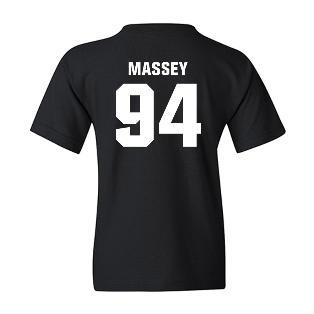 UNC Charlotte - NCAA Football : Takeo Massey - Classic Shersey Youth T-Shirt-1