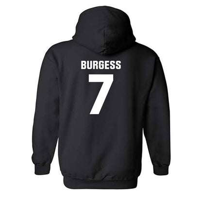 UNC Charlotte - NCAA Football : DJ Burgess - Classic Shersey Hooded Sweatshirt-1
