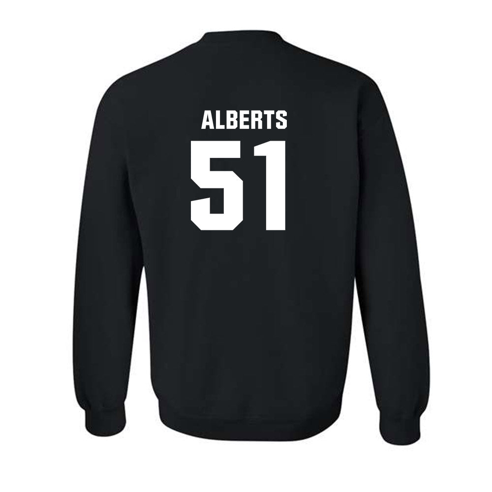 UNC Charlotte - NCAA Baseball : Andrew Alberts - Classic Shersey Crewneck Sweatshirt-1