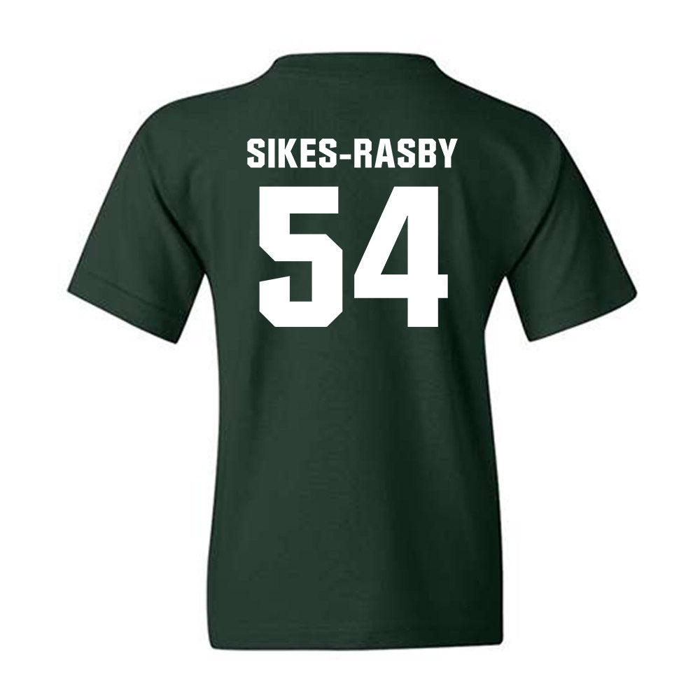 UNC Charlotte - NCAA Football : Isaac Sikes-Rasby - Classic Shersey Youth T-Shirt-1