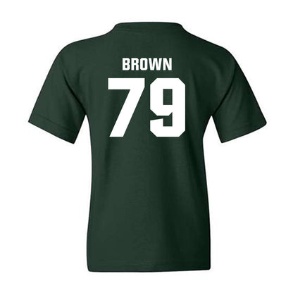 UNC Charlotte - NCAA Football : Tristen Brown - Classic Shersey Youth T-Shirt-1