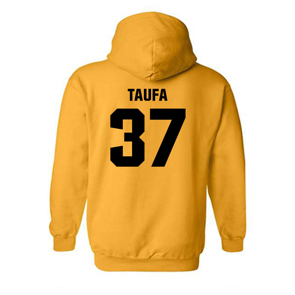 Idaho - NCAA Football : Ocean Taufa - Classic Shersey Hooded Sweatshirt-1
