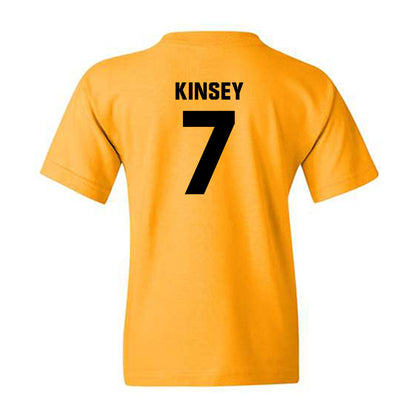 Idaho - NCAA Football : Aaron Kinsey - Youth T-Shirt-1