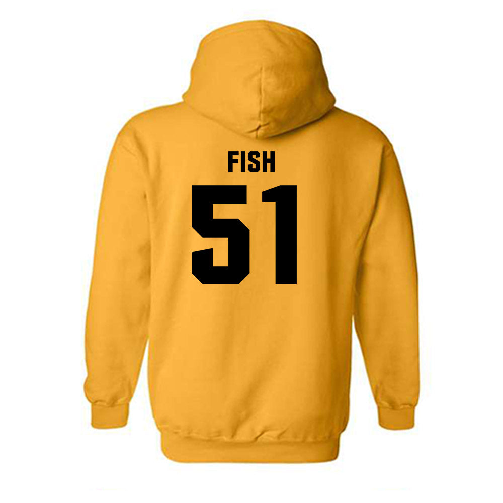Idaho - NCAA Football : Shepard Fish - Hooded Sweatshirt-1