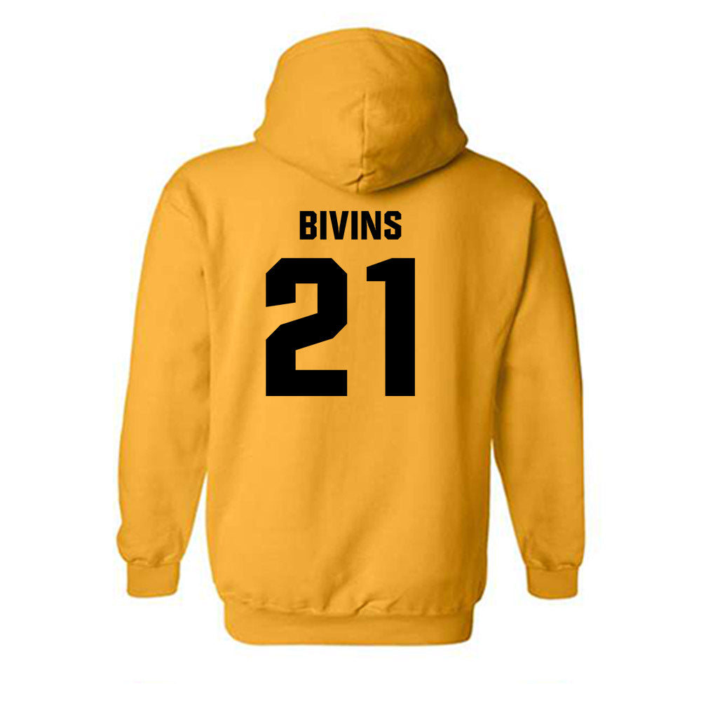 Idaho - NCAA Football : Isiah Bivins - Classic Shersey Hooded Sweatshirt-1