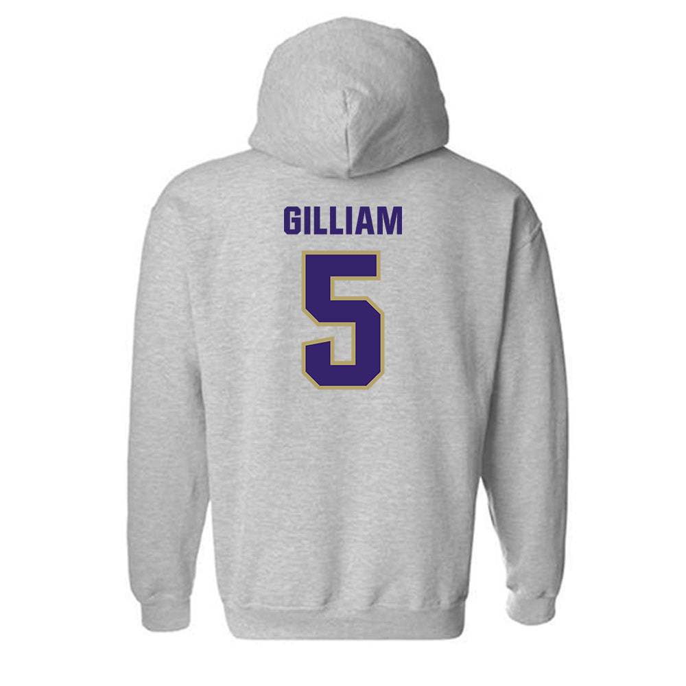 JMU - NCAA Women's Basketball : Demi Gilliam - Classic Shersey Hooded Sweatshirt-1