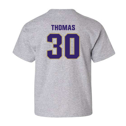 JMU - NCAA Football : Dkwan Thomas - Classic Shersey Youth T-Shirt-1