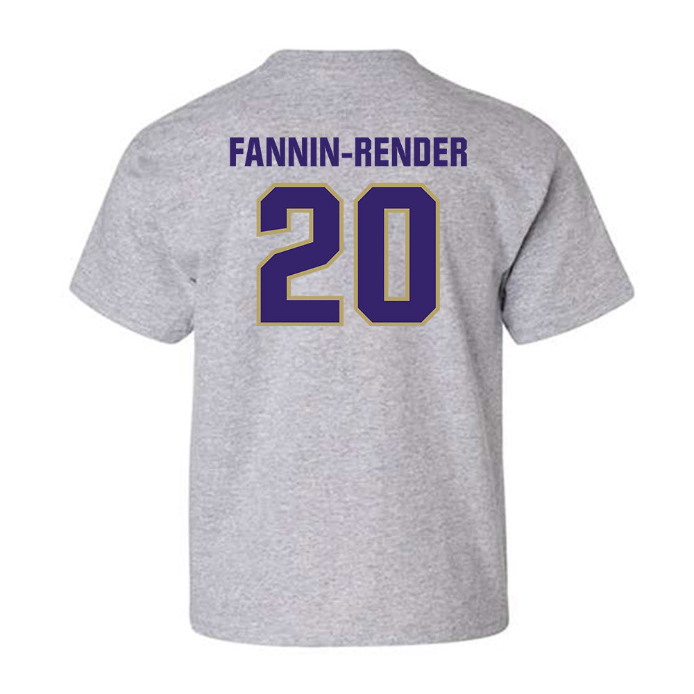 JMU - NCAA Football : Malachi Fannin-Render - Classic Shersey Youth T-Shirt-1