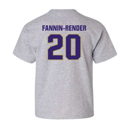 JMU - NCAA Football : Malachi Fannin-Render - Classic Shersey Youth T-Shirt-1