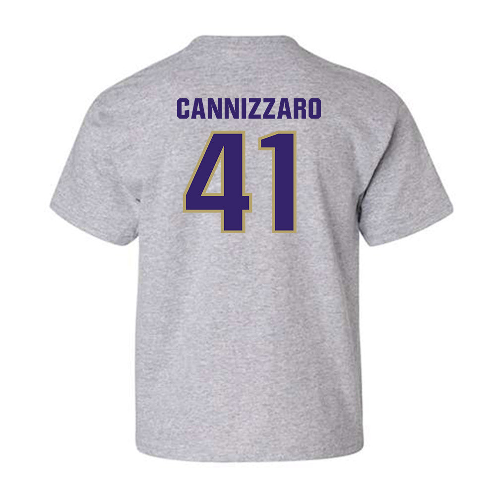 JMU - NCAA Baseball : Jack Cannizzaro - Classic Shersey Youth T-Shirt-1