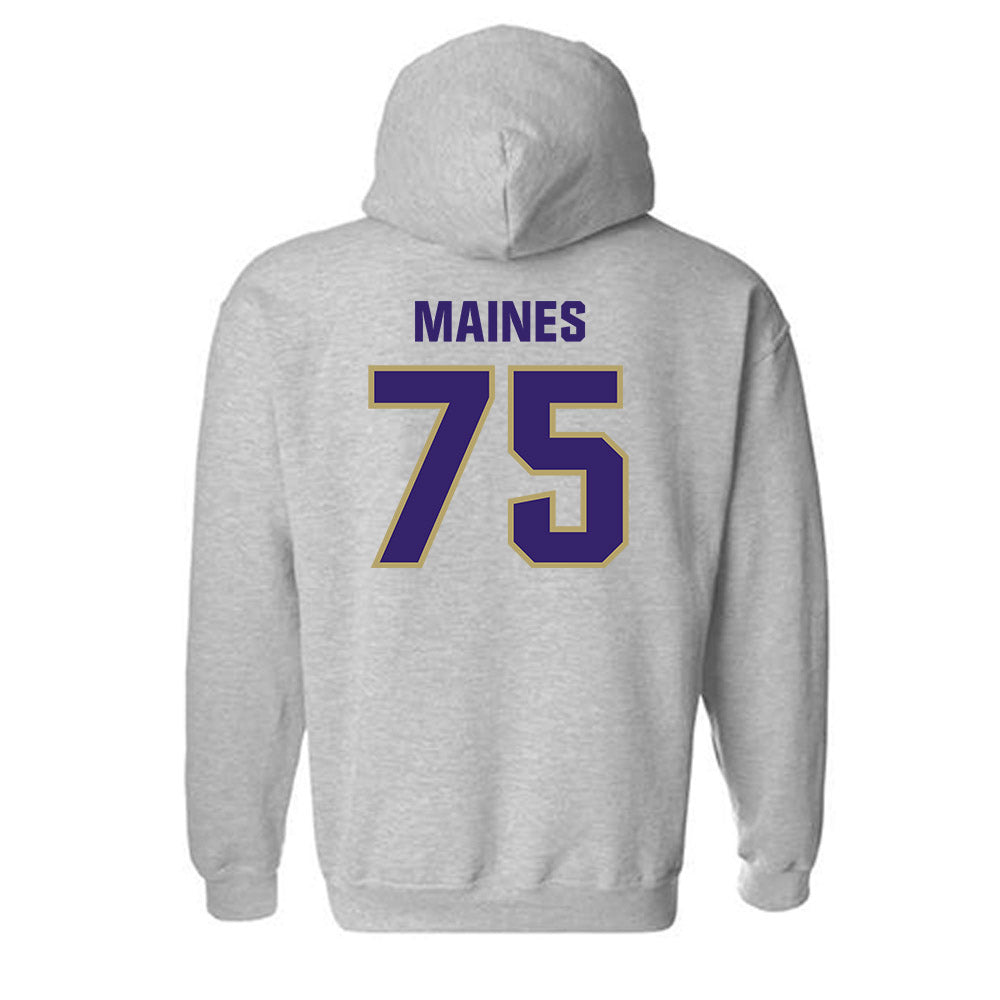 JMU - NCAA Football : Wyatt Maines - Classic Shersey Hooded Sweatshirt-1