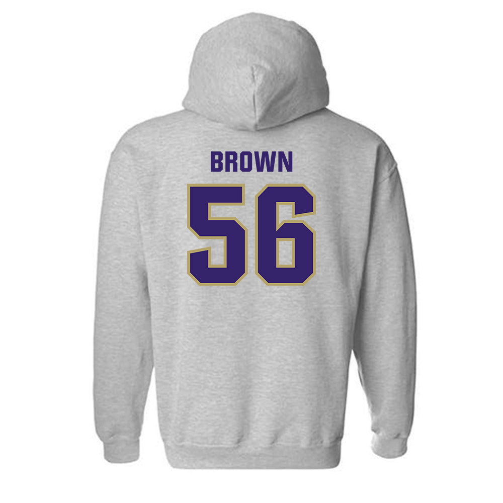 JMU - NCAA Football : Tyler Brown - Classic Shersey Hooded Sweatshirt-1