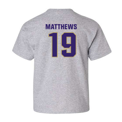 JMU - NCAA Football : Micah Matthews - Classic Shersey Youth T-Shirt-1