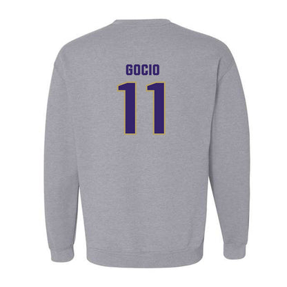 JMU - NCAA Baseball : Ryan Gocio - Classic Shersey Crewneck Sweatshirt-1