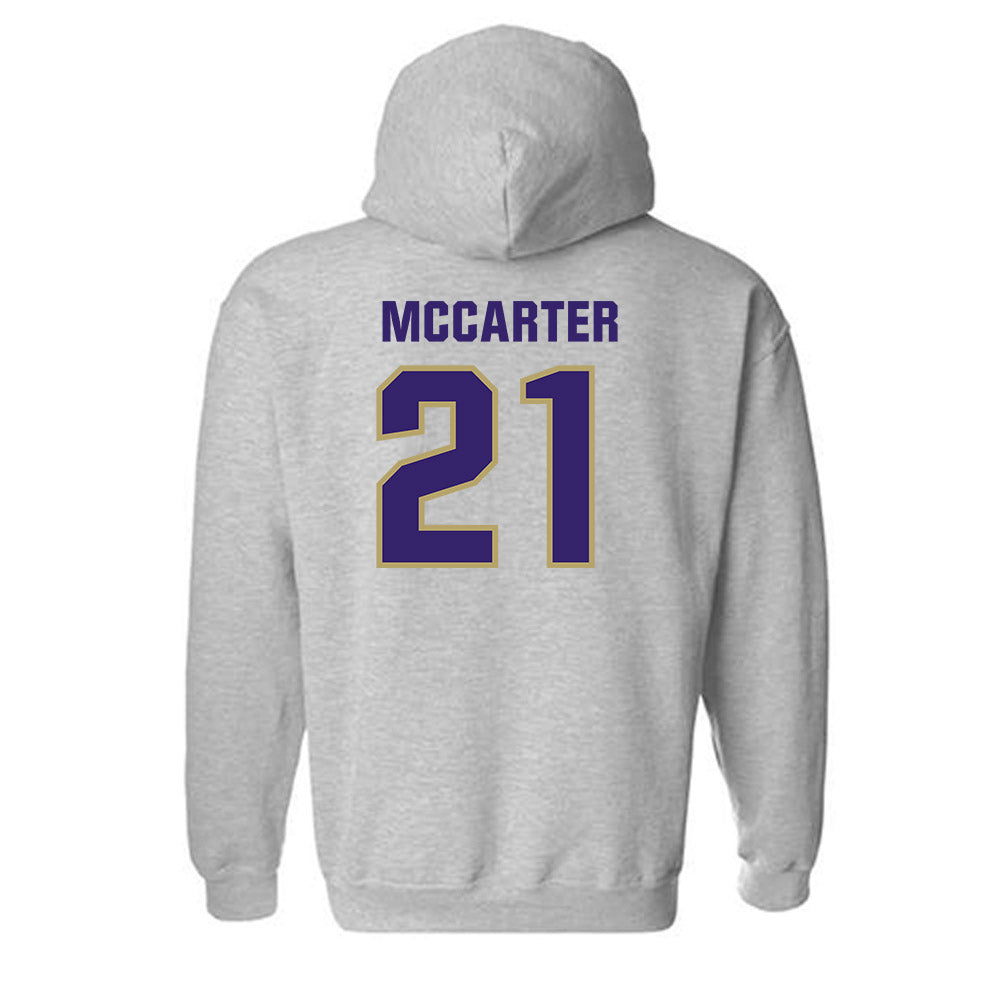 JMU - NCAA Football : Jackson McCarter - Classic Shersey Hooded Sweatshirt-1