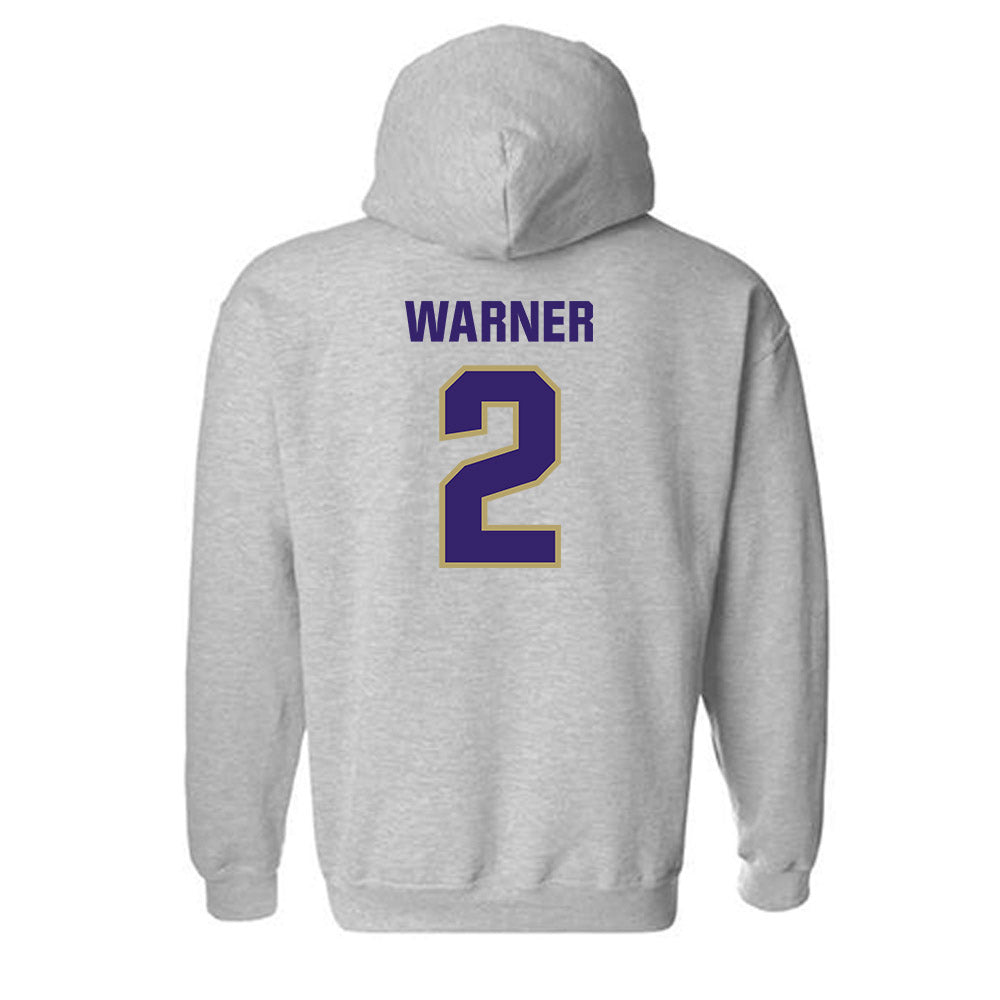 JMU - NCAA Softball : Reaghan Warner - Classic Shersey Hooded Sweatshirt-1