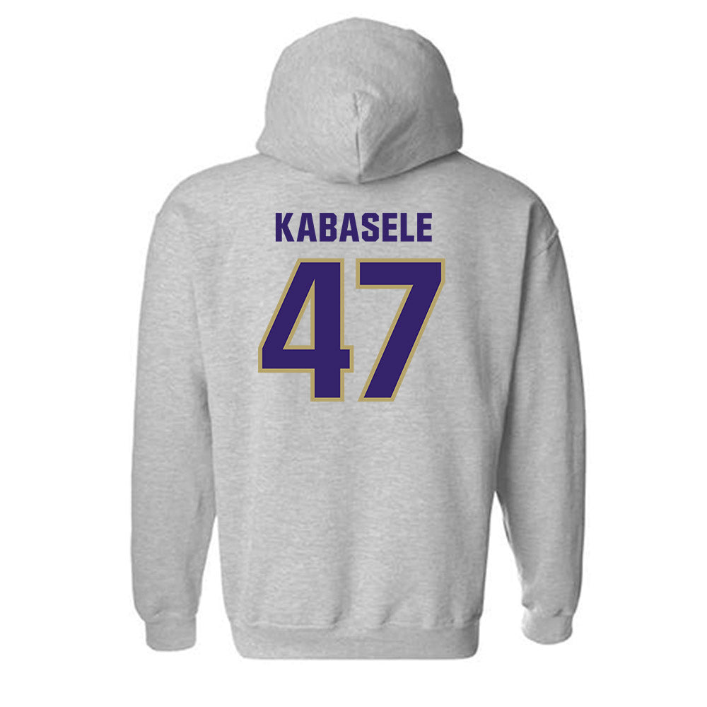 JMU - NCAA Football : Kevin Kabasele - Classic Shersey Hooded Sweatshirt-1