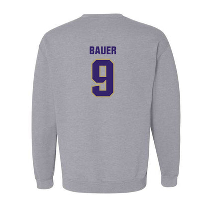 JMU - NCAA Baseball : Landon Bauer - Classic Shersey Crewneck Sweatshirt-1