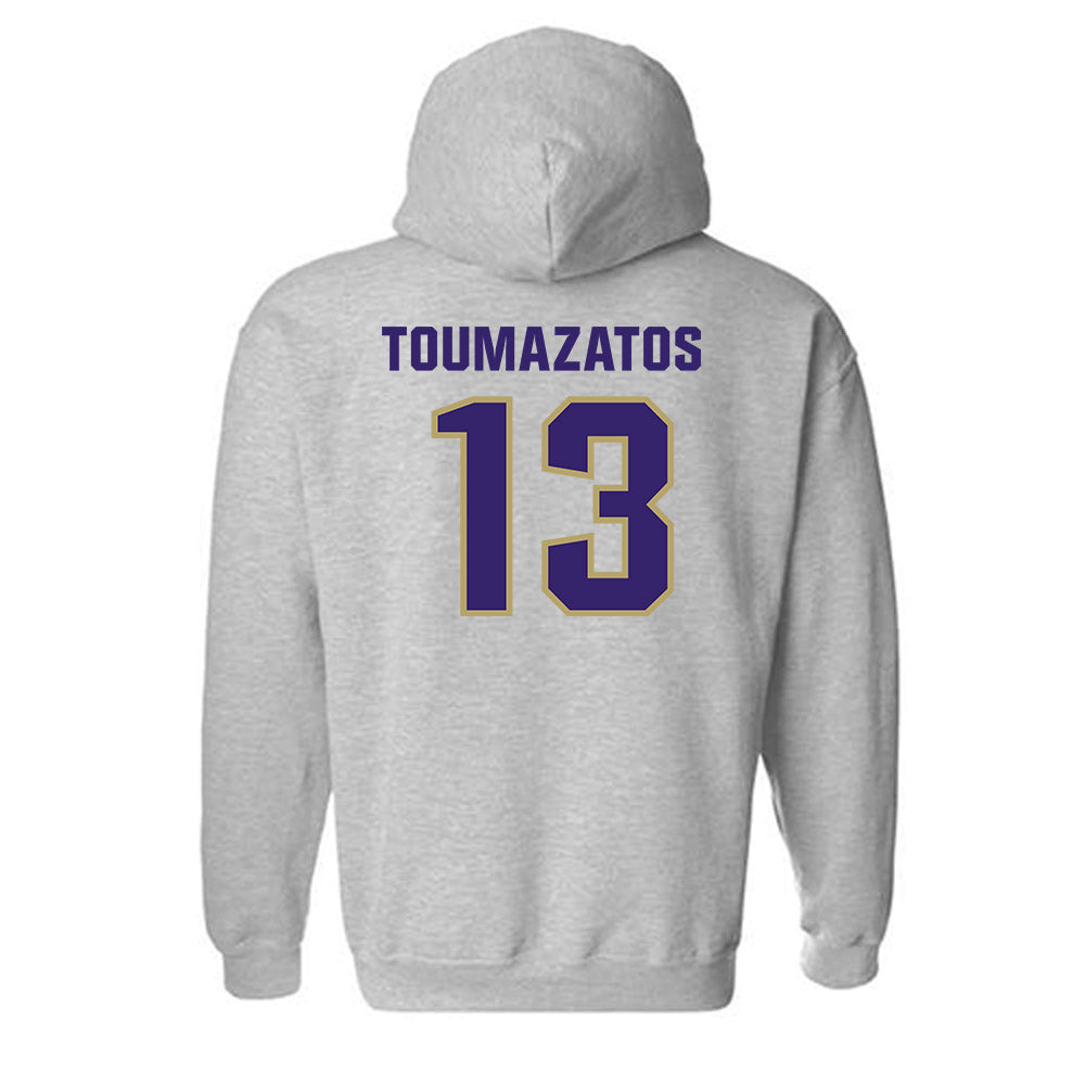 JMU - NCAA Women's Volleyball : Ana Toumazatos - Classic Shersey Hooded Sweatshirt-1
