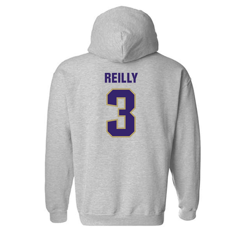 JMU - NCAA Men's Basketball : Cavan Reilly - Classic Shersey Hooded Sweatshirt-1