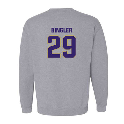 JMU - NCAA Baseball : Alex Bingler - Classic Shersey Crewneck Sweatshirt-1